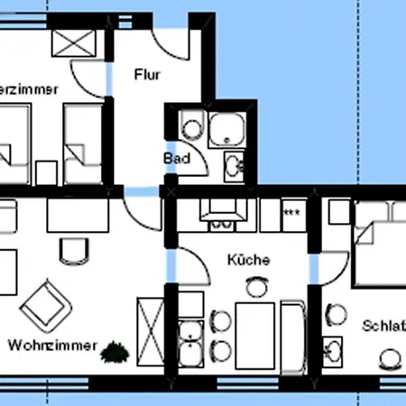 Sattler-s-hauk Lägenhet Borkum